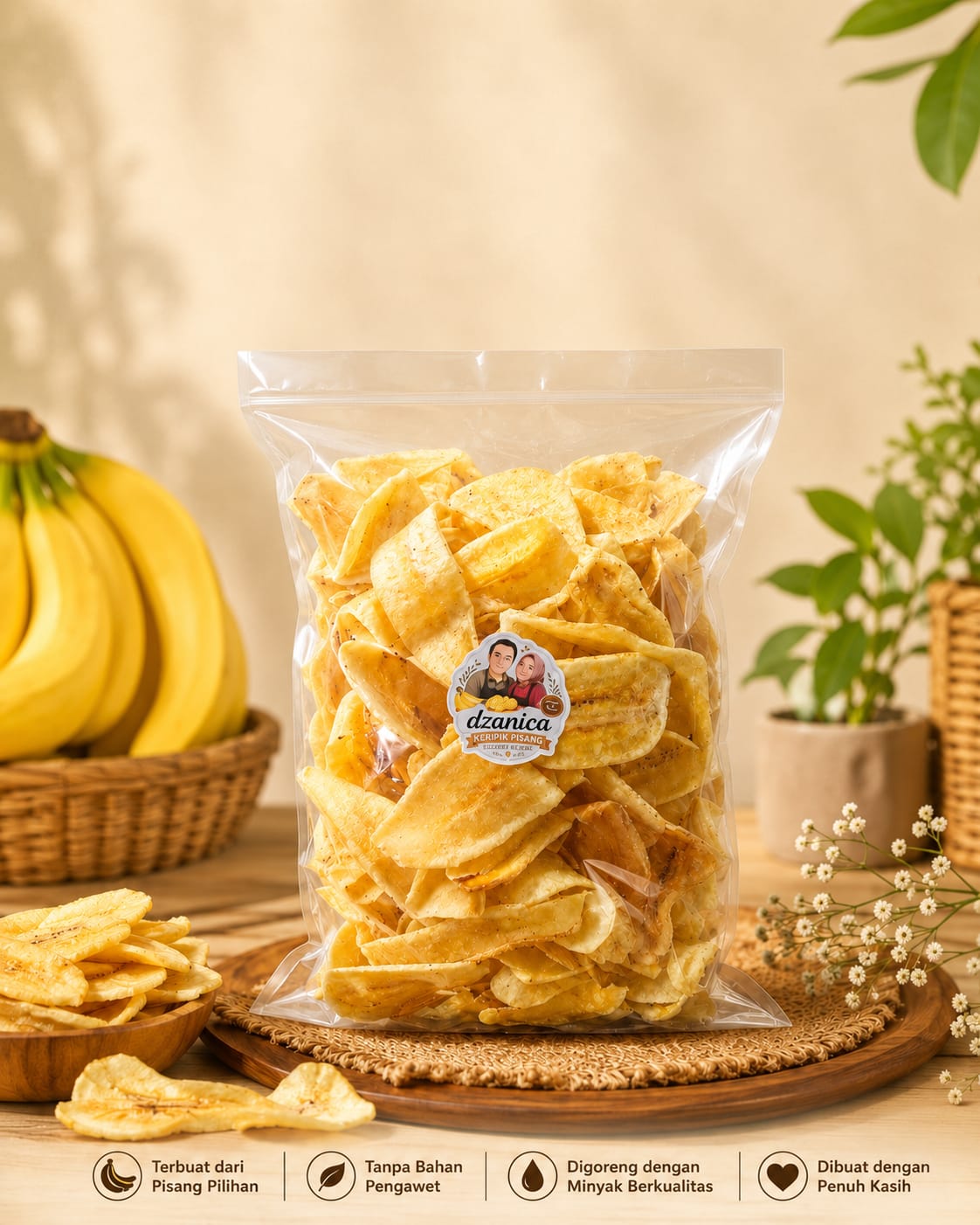 Keripik Pisang Asin